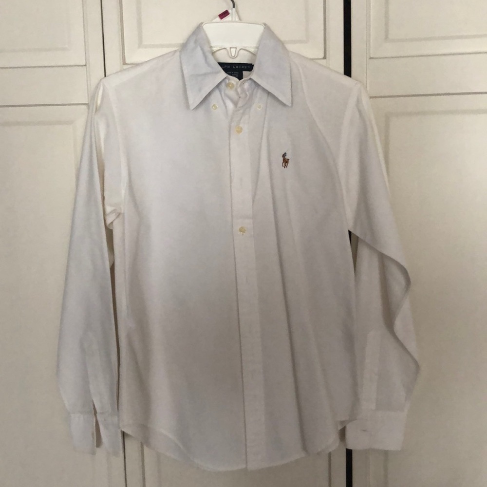 Ralph Lauren basic white button down